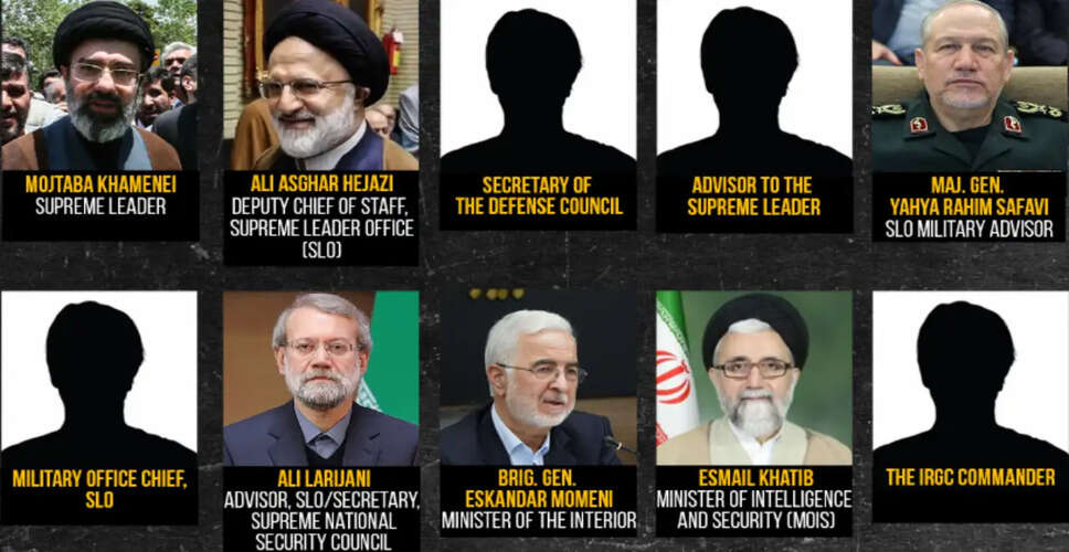 US Offers $10 Million Reward for Information on Iranian Military Leaders