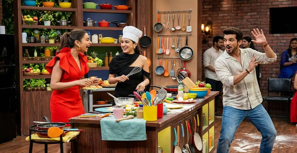 Bollywood Divas Sara Ali Khan and Rakul Preet Singh Serve Up Laughter in New Cooking Show Episode!