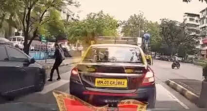 Shocking Mumbai Dashcam Footage Highlights Pedestrian Safety Concerns