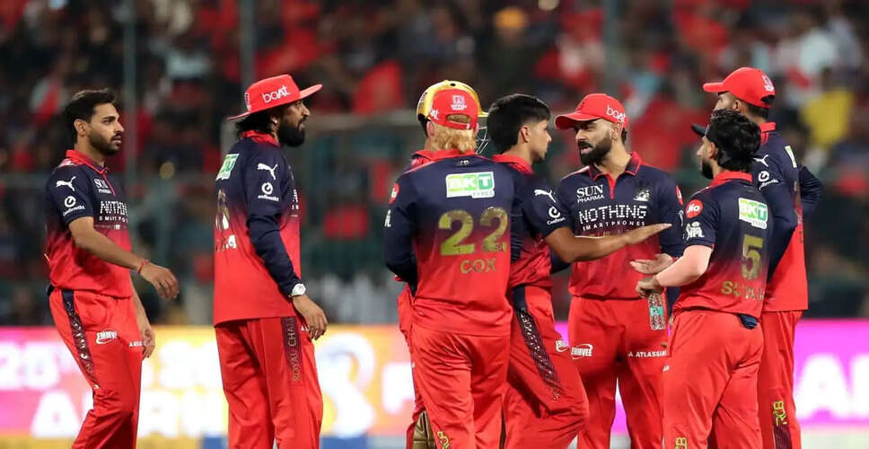 RCB Opts to Bowl First Against Delhi Capitals in IPL 2026 Clash