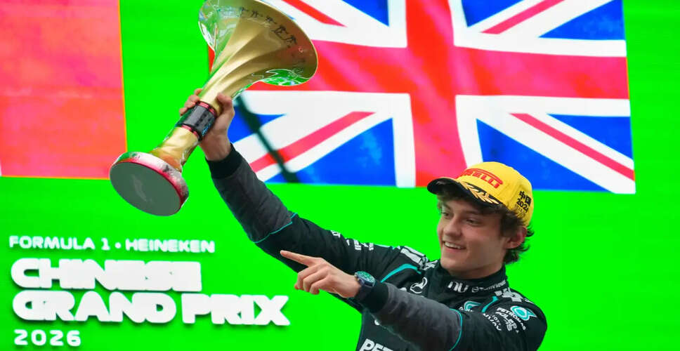 Kimi Antonelli Sets New Records at Chinese GP with Historic Victory