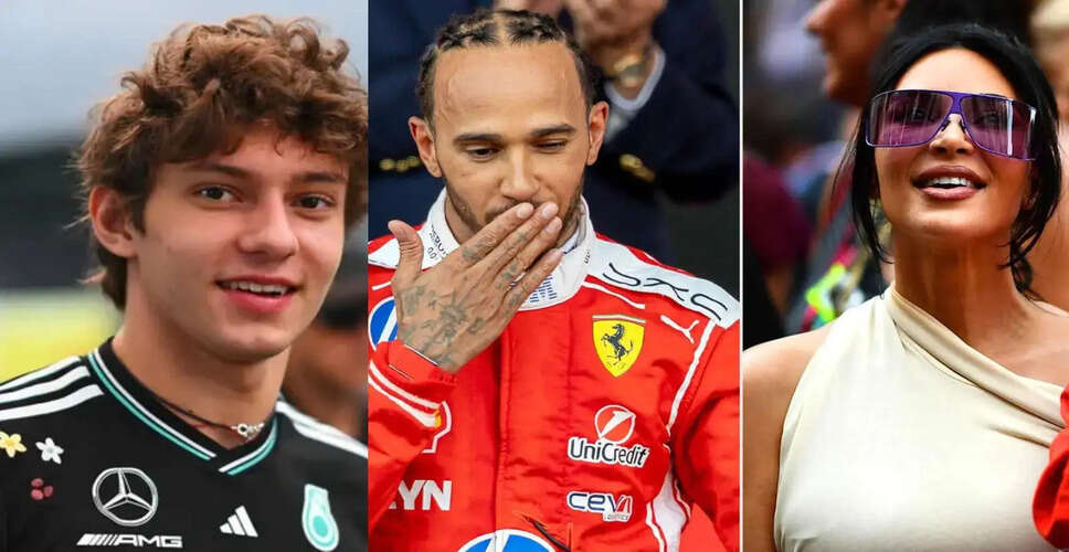 Kimi Antonelli's Hilarious Take on Kim Kardashian's Monaco Grand Prix Moment!