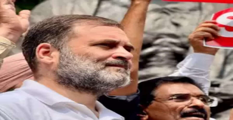 Rahul Gandhi Leads Protest March Against Electoral Roll Manipulation