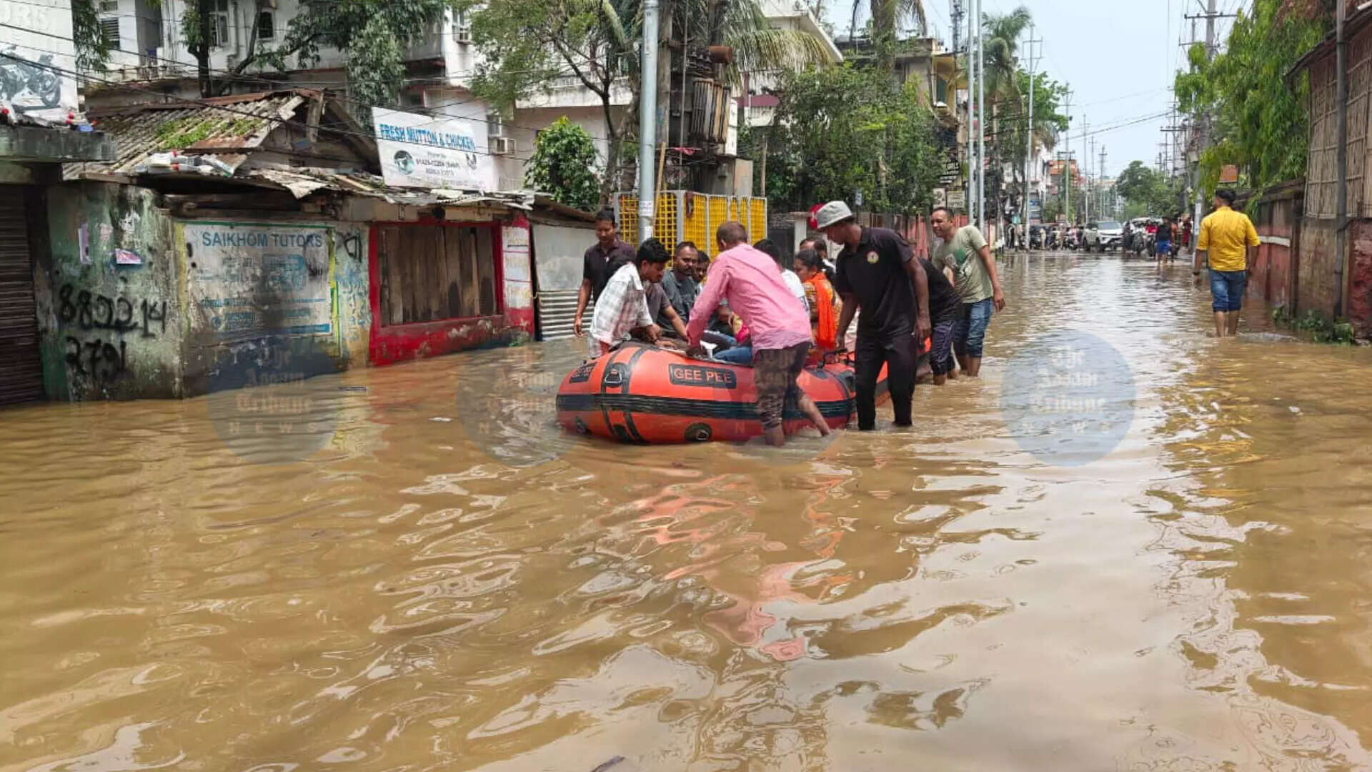 Guwahati's Delivery Riders Brave Monsoon Challenges