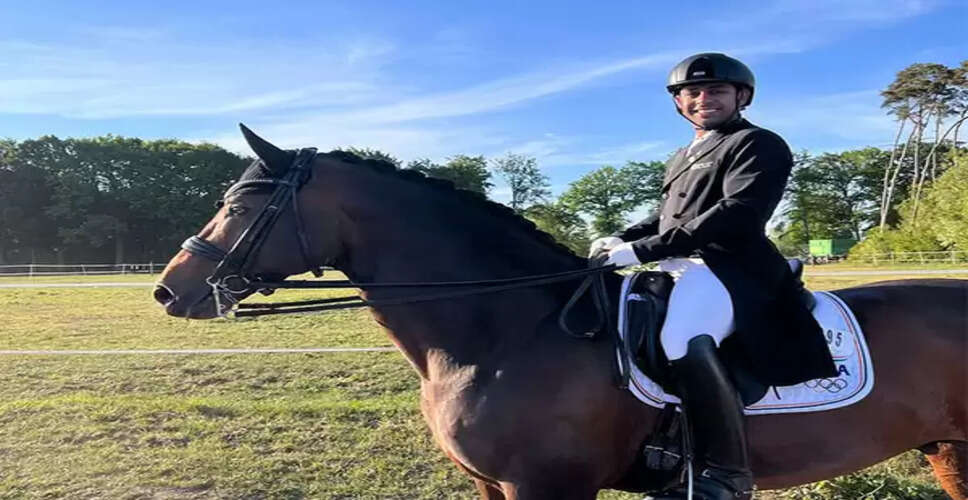 Anush Agarwalla Shines at CDI 3* in Belgium with New Horse Etro