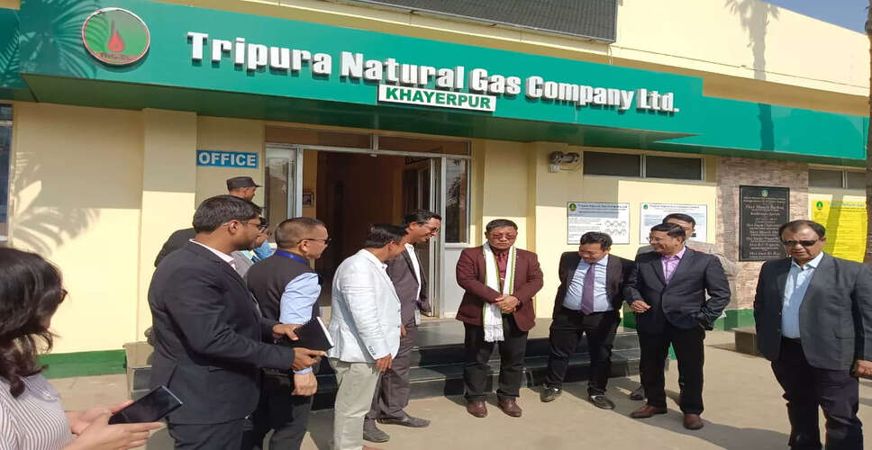 Progress on Tripura-Mizoram Natural Gas Pipeline Nears 45% Completion