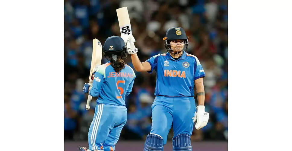 Shafali Verma's Explosive Performance Leads India to Victory Over Sri Lanka