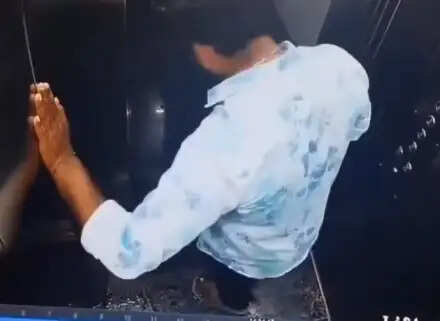 Shocking Elevator Incident: Man's Disgraceful Act Leaves Internet Outraged