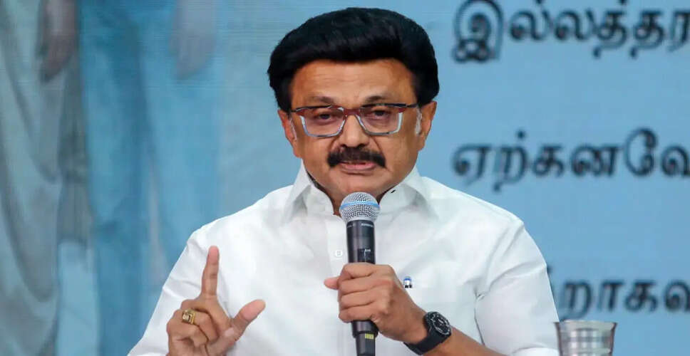 MK Stalin Discusses Political Landscape in Tamil Nadu Amidst Government Transition