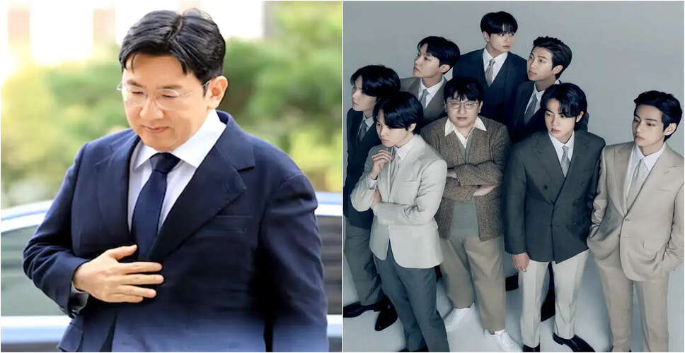Bang Si-Hyuk Faces Serious Allegations Amid BTS's Global Success