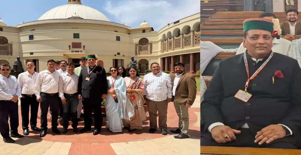 Anurag Sharma Takes Oath as Rajya Sabha MP, Signaling New Political Era for Congress in Himachal Pradesh