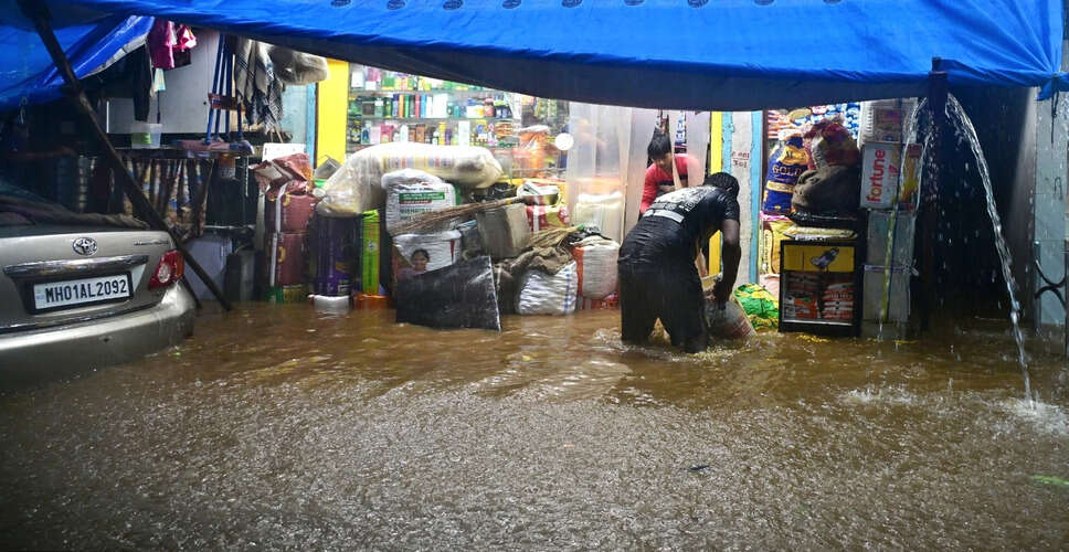Severe Monsoon Rains Cause Flooding in Mumbai and Other Regions