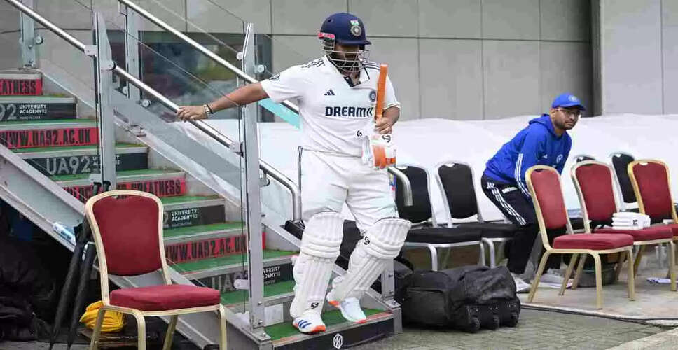 Rishabh Pant's Remarkable Comeback: Battling Through Injury to Score a Half-Century