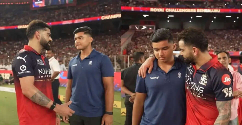Vaibhav Sooryavanshi Receives Valuable Guidance from Virat Kohli After IPL Triumph