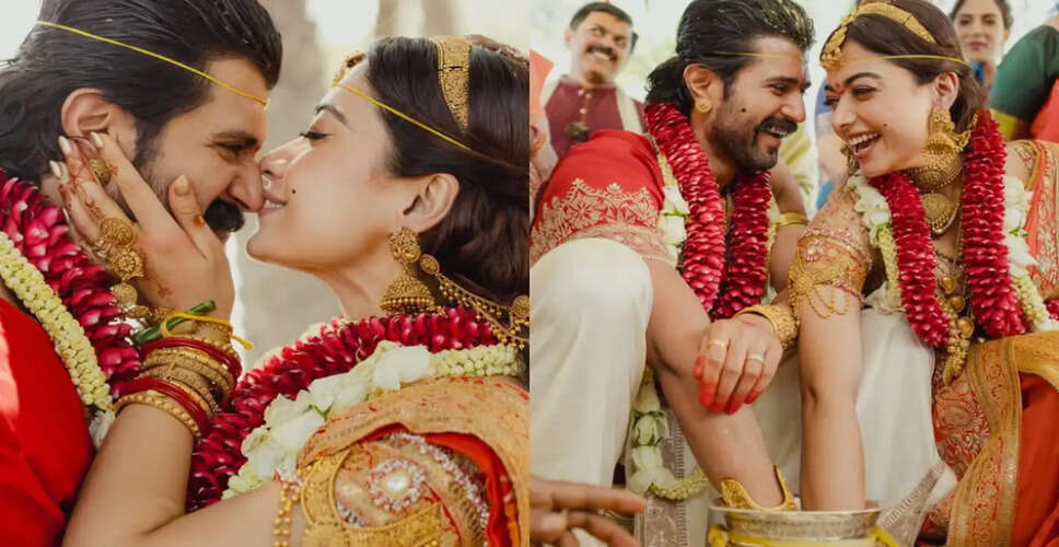 Rashmika Mandanna Celebrates Marriage with Vijay Deverakonda