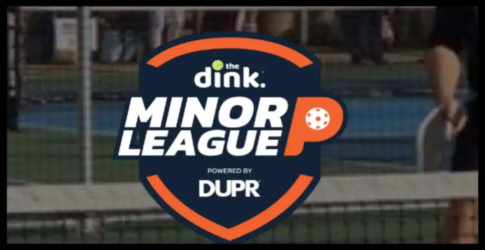 Dink Minor League Pickleball Championships Rescheduled for February 2027