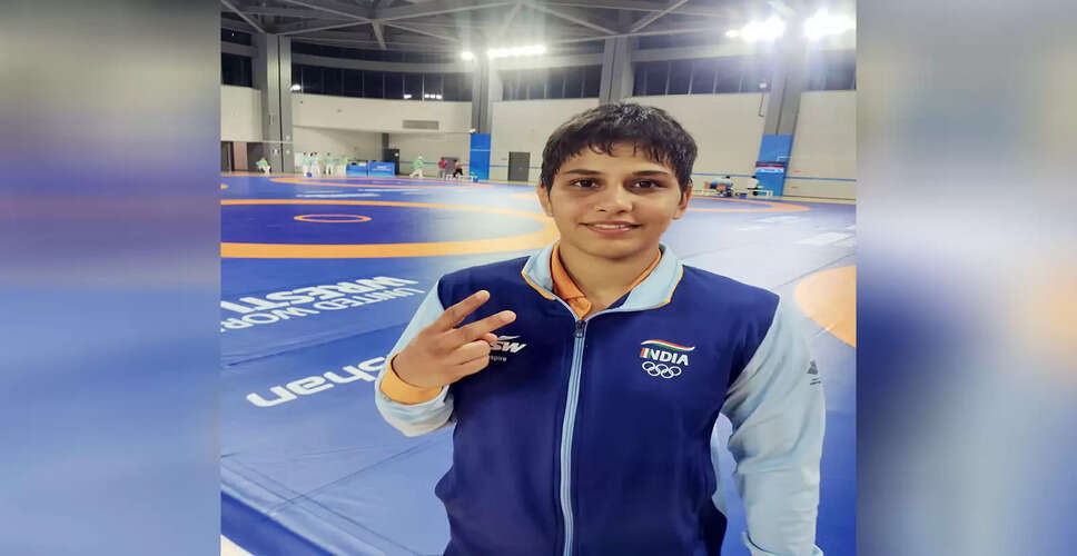 Antim Panghal Makes History with Bronze at World Wrestling Championships