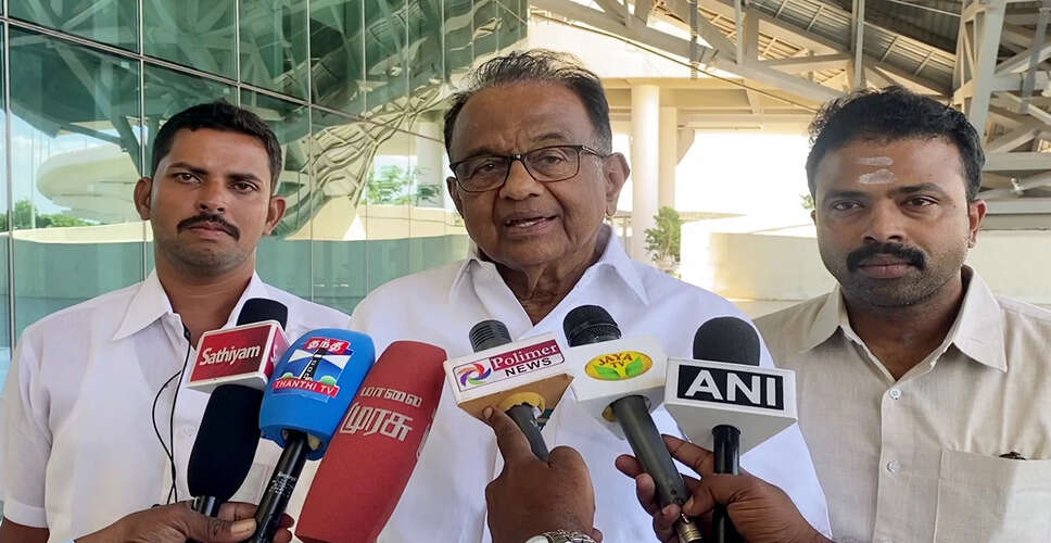 P. Chidambaram Critiques Government's Use of Hindi in Legislative Titles