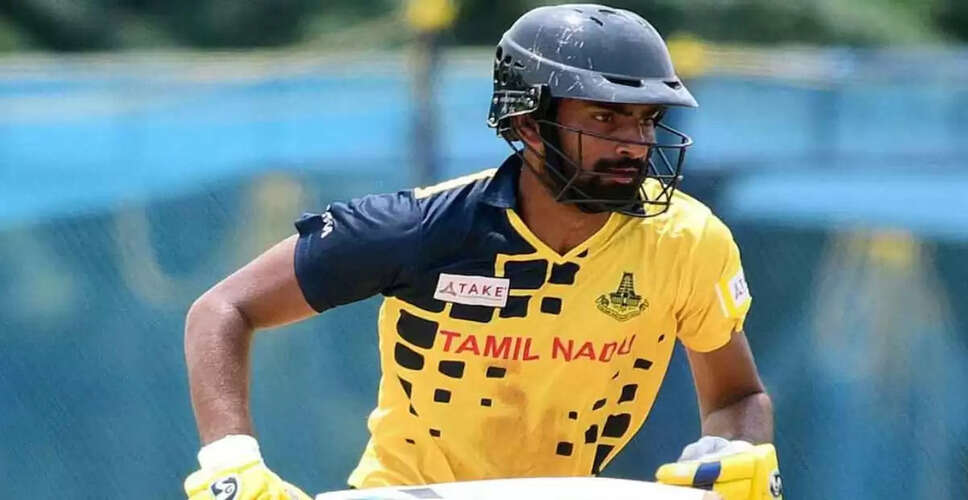 N Jagadeesan to Step in for Injured Rishabh Pant in Anderson-Tendulkar Trophy 2025