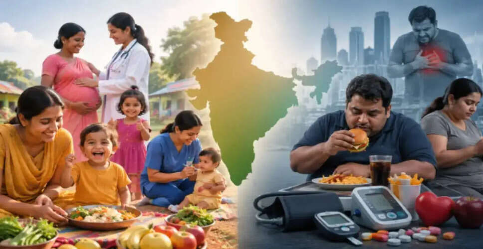 India's Health Landscape: Progress in Nutrition and Rising Lifestyle Diseases