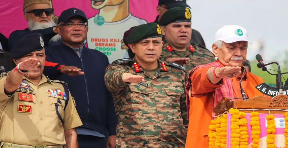 Jammu and Kashmir Launches Campaign Against Substance Abuse