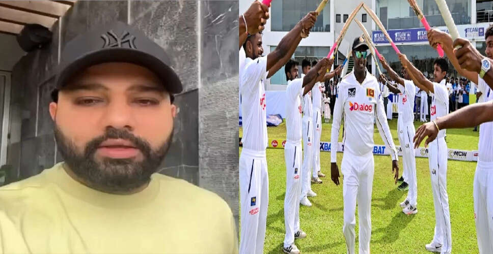 Angelo Mathews Plays Final Test Match Against Bangladesh