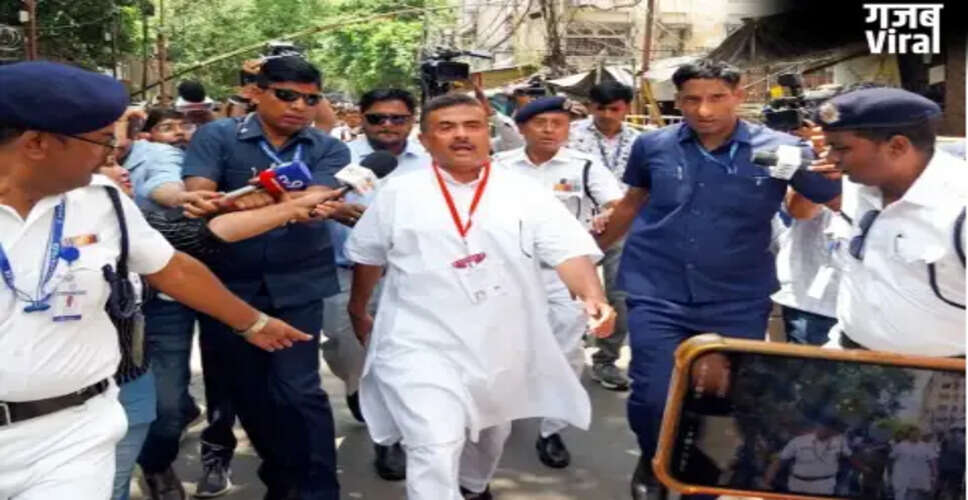 Shubhendu Adhikari Promises Action Against Goons in West Bengal