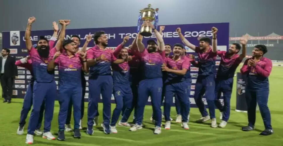 UAE Achieves Historic T20I Series Victory Over Bangladesh