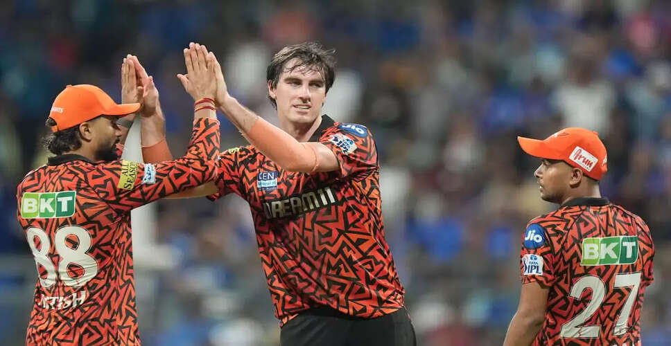 Sunrisers Hyderabad Welcomes Pat Cummins Back to Bowling After Injury Recovery