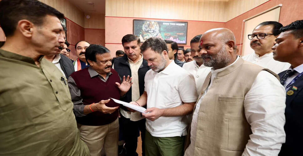Rahul Gandhi Visits Indore to Support Families Affected by Contaminated Water Crisis