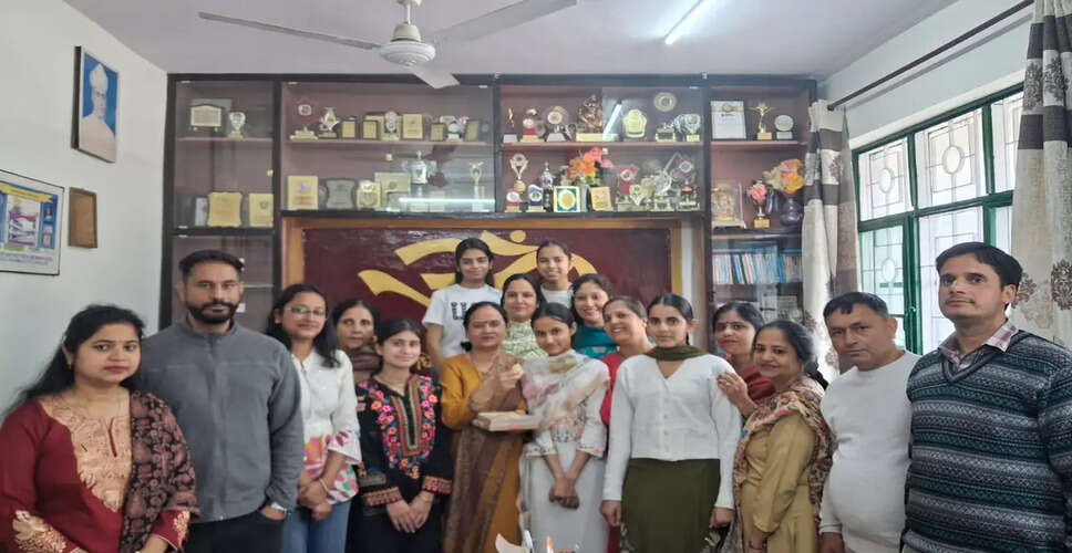 Dharamshala School Celebrates 100% Success in Class 12 HPBOSE Results