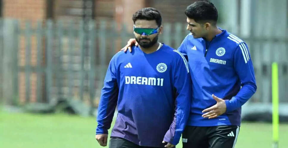 Rishabh Pant's Incredible Hit Shatters Stadium Roof Ahead of Test Series Against England