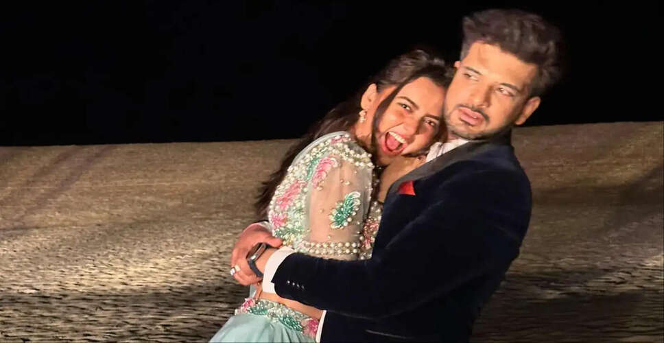 Karan Kundrra and Tejasswi Prakash Celebrate Engagement on Reality Show