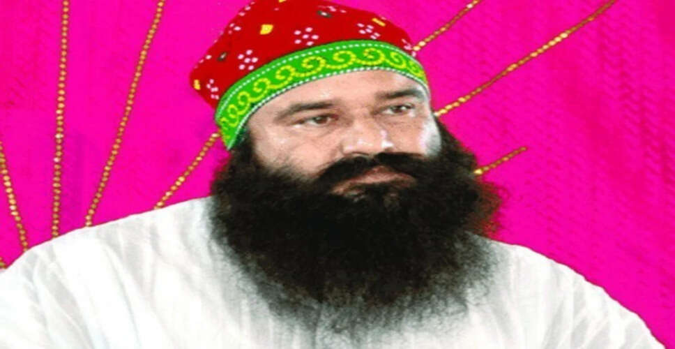 Gurmeet Ram Rahim Singh Granted 40-Day Parole Amid Controversy