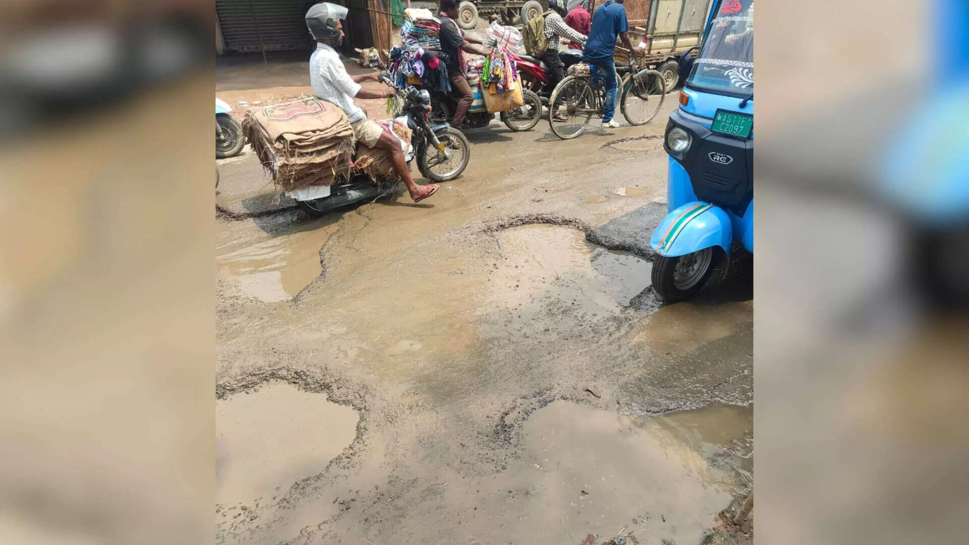 Concerns Rise Over Deteriorating Road Conditions in Silchar