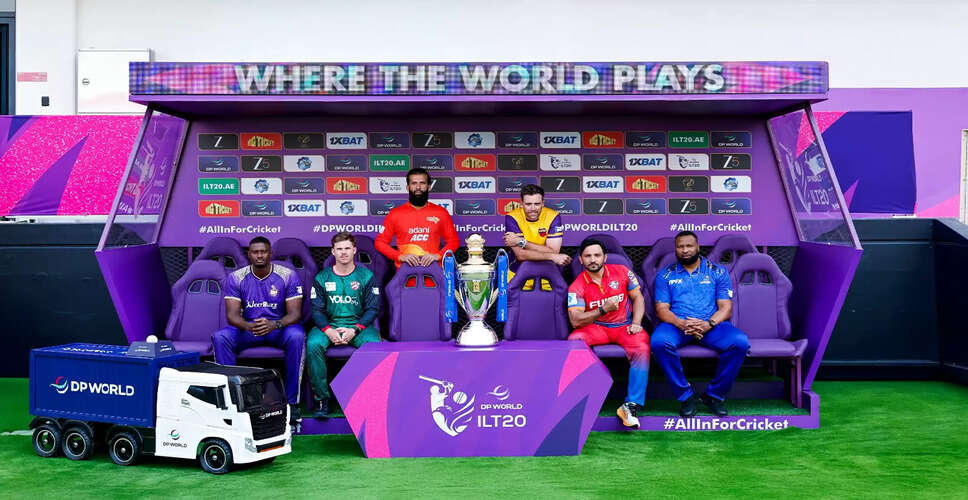 Excitement Builds for ILT20 Season 4: New Players and High Hopes