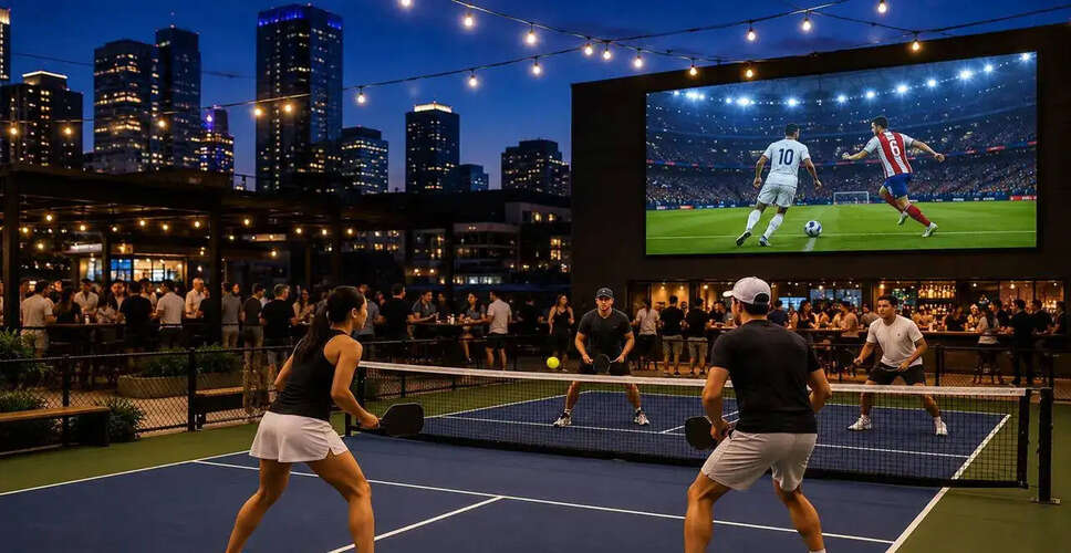 Pickleball Gains Popularity as a Networking Tool in Corporate Events