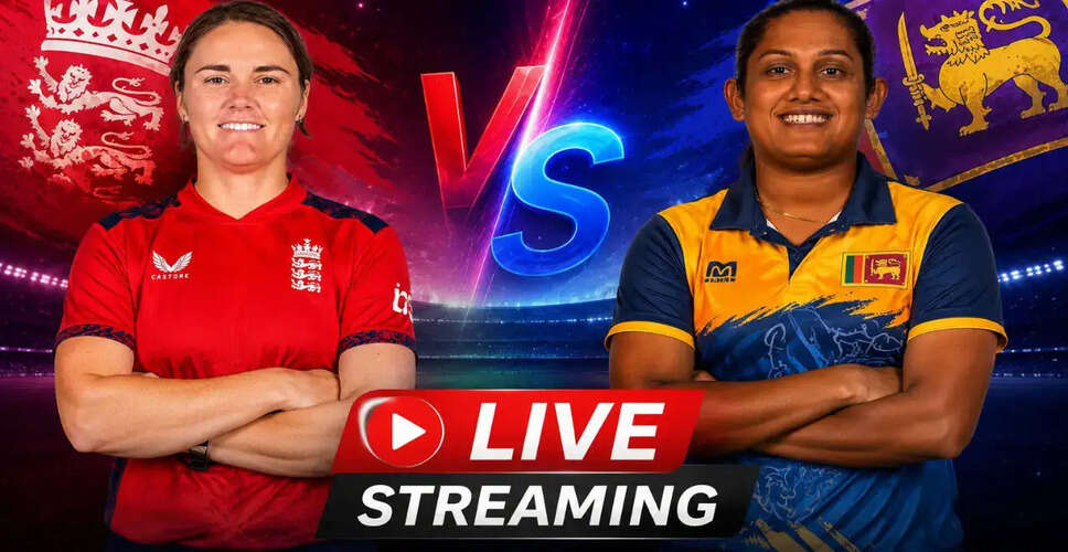 England Set to Face Sri Lanka in Women's T20 World Cup 2026 Opener