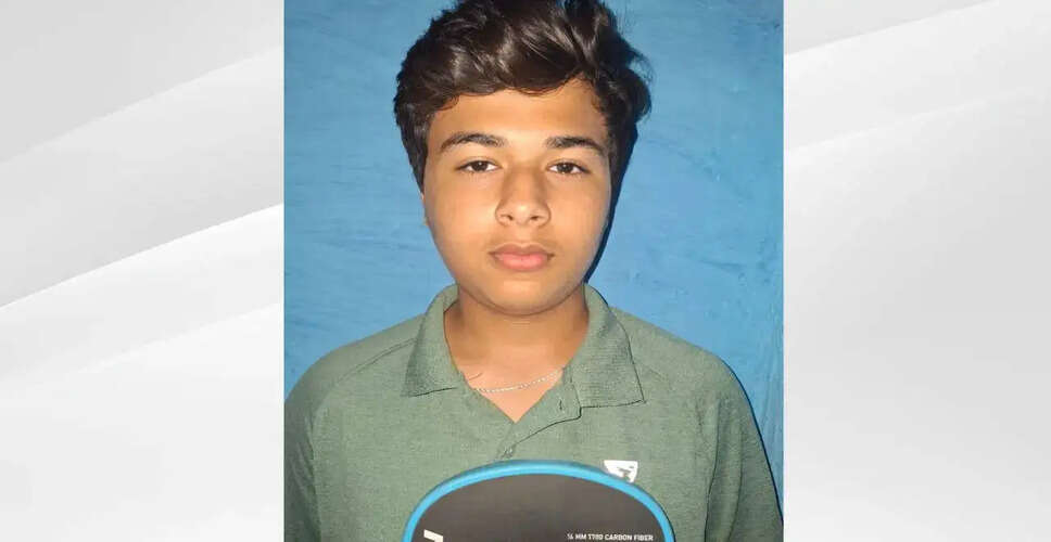 Siddharth Nikhoriya Triumphs at Surya Pickleball Tournament