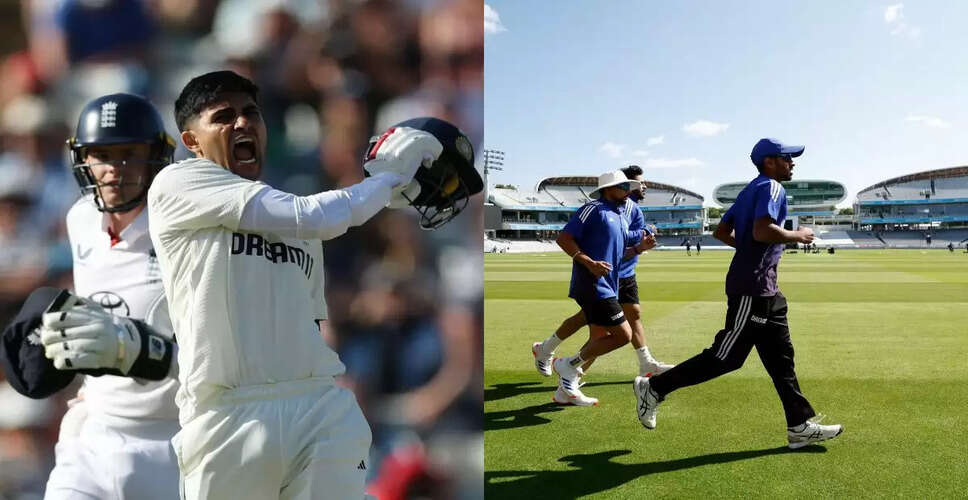 India and England Clash in Pivotal Third Test at Lord's