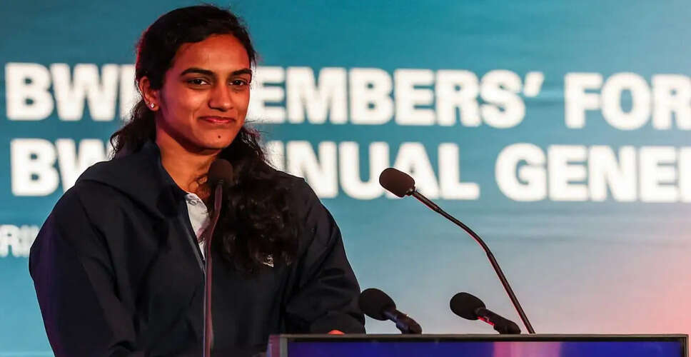 P. V. Sindhu Takes on Key Role in Badminton Governance