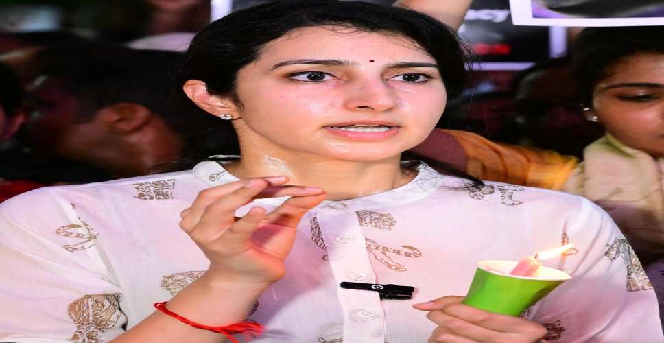 'YSRCP incapable of governance', says Chandrababu Naidu’s daughter-in-law