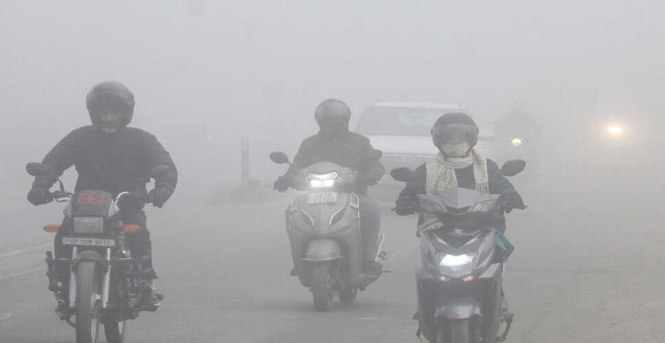 Fog Disrupts Flight Operations at Delhi Airport