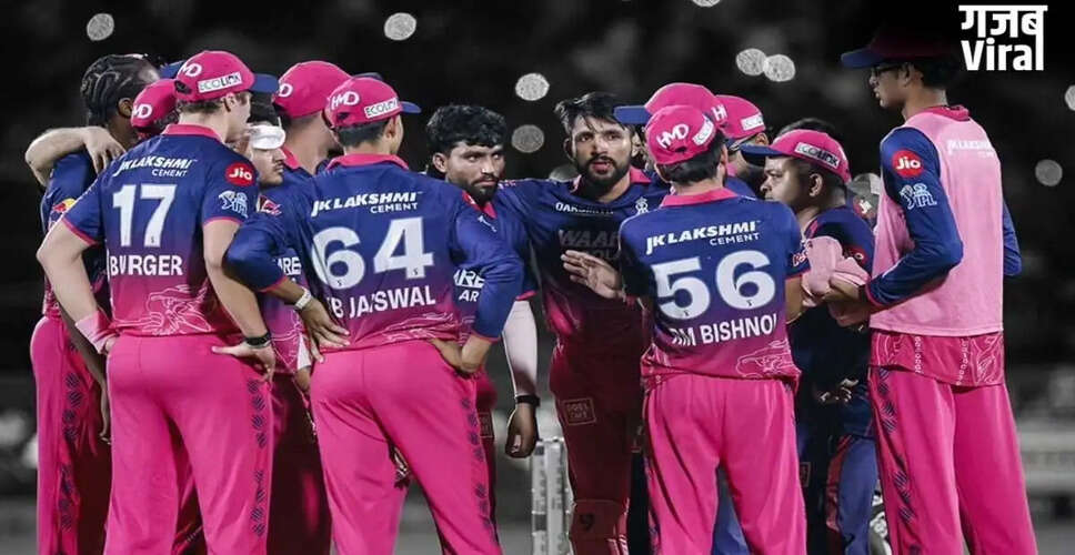 Major Ownership Shift in IPL Franchise Rajasthan Royals