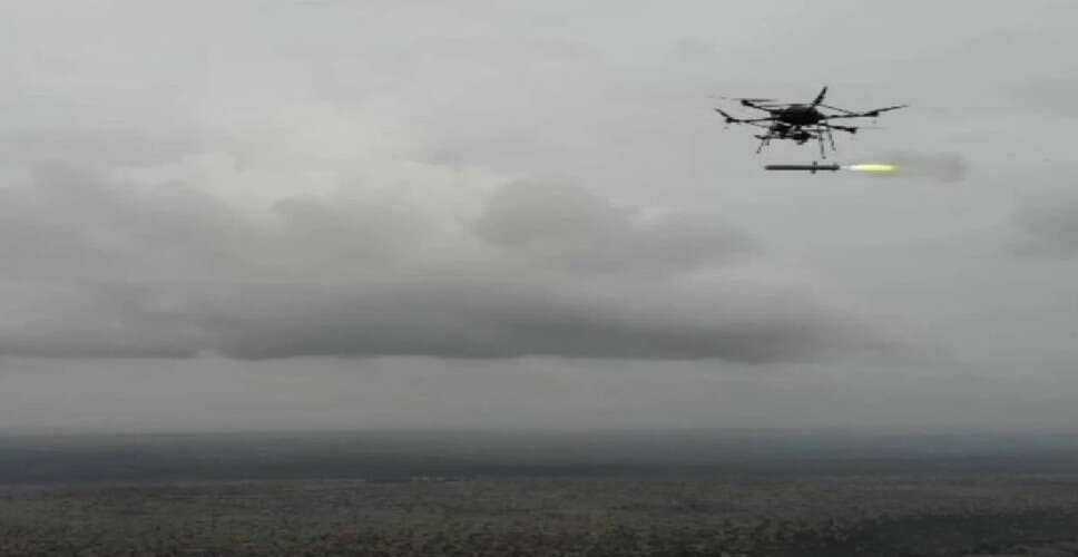 Successful Test of Drone-Launched Precision Guided Missile by DRDO