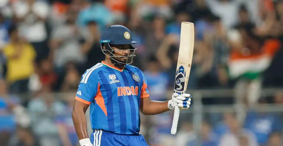 Sanju Samson Shines in T20 World Cup Semifinal Against England
