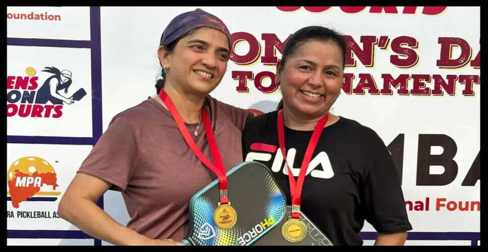 Sujay Parekh and Shaks Devnani Triumph in 50+ Women&rsquo;s Doubles at Queens on Court Tournament