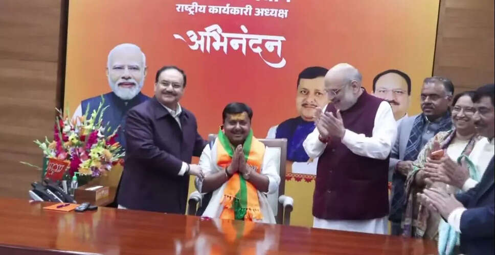 Nitin Nabin Takes Charge as BJP's National Working President