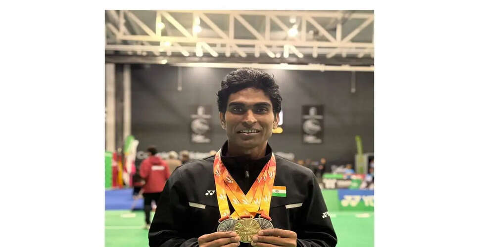 Pramod Bhagat Shines at Spanish Para Badminton International 2026