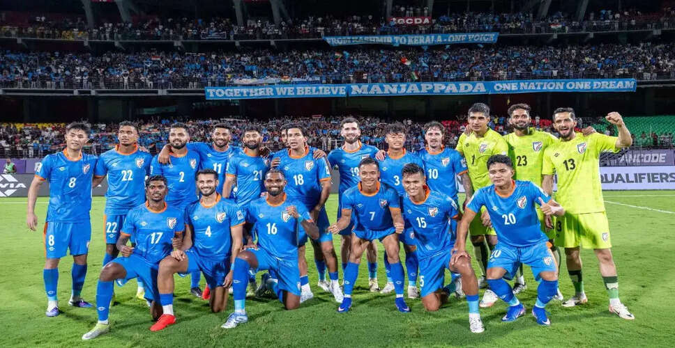 India Secures Victory Against Hong Kong in AFC Asian Cup Qualifiers